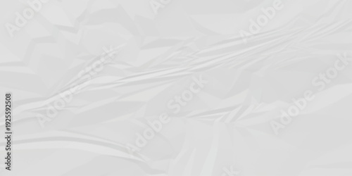 abstract white and gray parchment wrapping crumpled paper texture. creased page wrinkle retro rough distressed damage paper texture background.