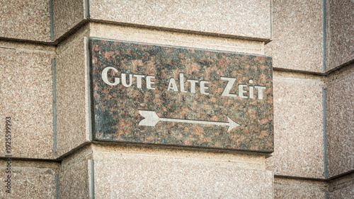 Signposts the direct way to good old times