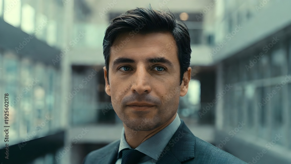 Obraz premium portrait of a handsome businessman