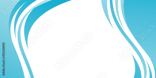 Blue and white business wave banner background. vector illustration desiign eps10