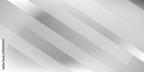 Grainy gradient. Abstract noisy gradient background. Silver silk texture. Blurred pattern with soft noise effect. Textile background. Gray satin. Fabric with pleats