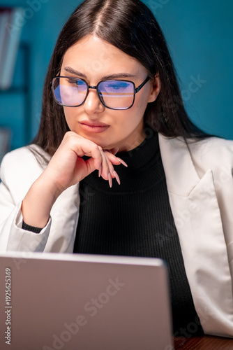 Office manager checking schedules and paperwork. Concept of organization.
