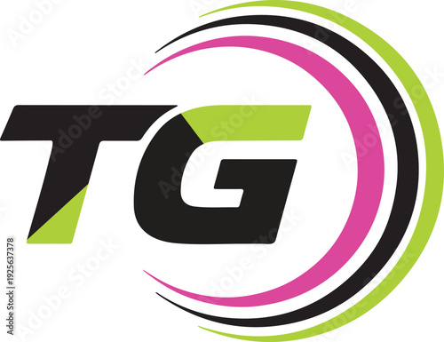 Tg logo isolated on transparent background