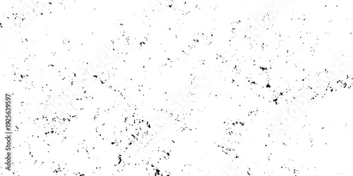 White, black dust overlay distress grungy grain, noise effect paint wall. small particles of debris and dust. crack and scratch dust paint concrete wall. subtle halftone grunge urban texture vector.