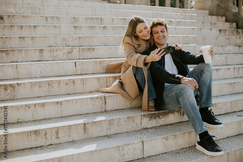 Couple enjoys time together...