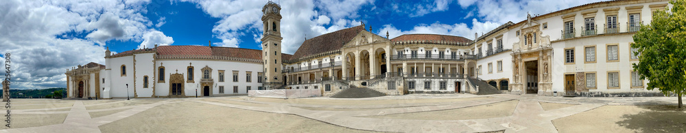 Fototapeta premium panorama of the old university