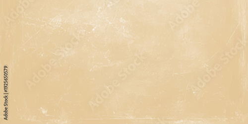 beige grunge parchment texture background with subtle scratches and weathered vintage paper effect for rustic design