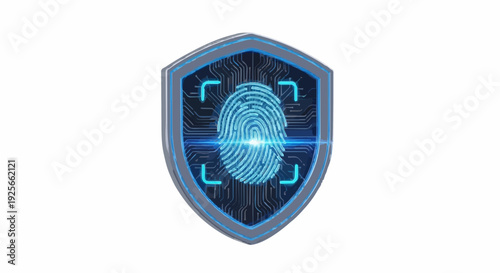 Blue biometric device 