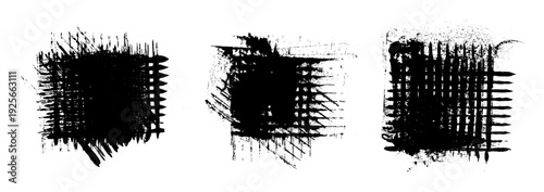 Grunge Background Stripes Lines Vector Set