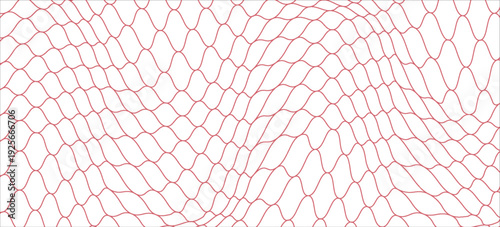 Mesh texture for fishing net. Seamless pattern for sportswear or football gates, volleyball net, basketball hoop, hockey, athletics. Abstract net background for sport. Vector