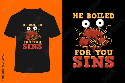 flying spaghetti monster - FSM T-Shirt
