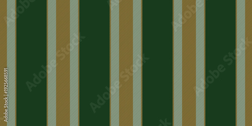 Peometric background textile vector, hunter texture stripe pattern. Sopular seamless fabric lines vertical in dark and orange colors.