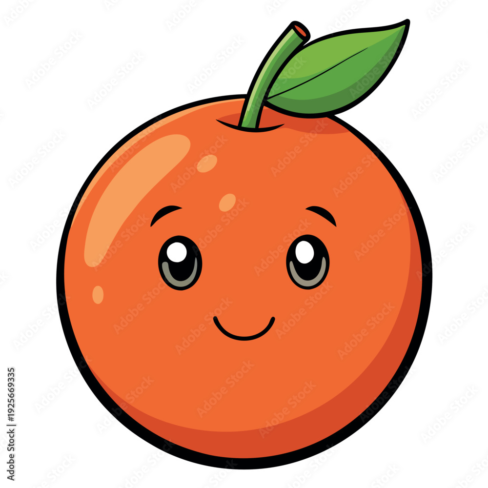 Obraz premium Blood orange illustration vector design 