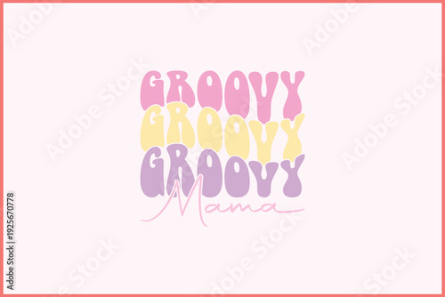 About Mom Retro T-Shirt Design