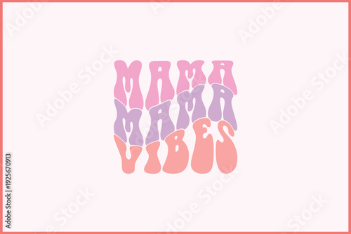 About Mom Retro T-Shirt Design