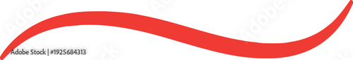 Red Curved Wave Line Isolated on White Background for Modern Graphic Design and Branding Free Download Red Curved Wave Line Isolated on White Background for Modern Graphic Design and Branding - GFXLoad