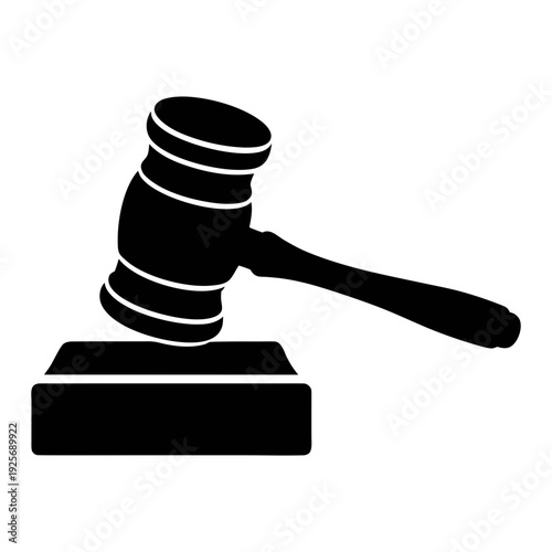 Gavel justice law legal court auction judge hammer symbol authority decision rule enforcement