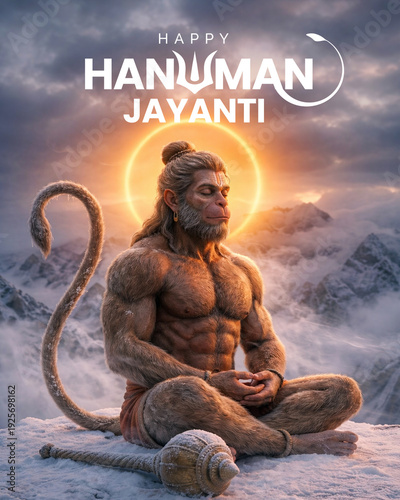 Happy Hanuman Jayanti Poster