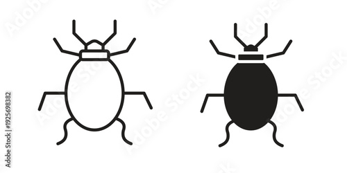Bedbug icon. modern vector symbols set