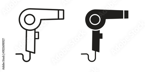 Blow dryer icon. modern vector symbols set