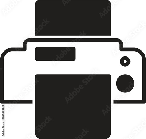 Printer icon vector