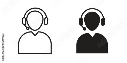 Callcenter icon. modern vector symbols set