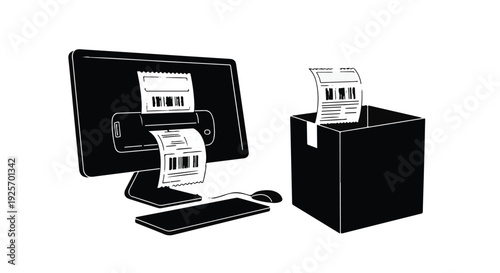 recycling old documents digitally on computer