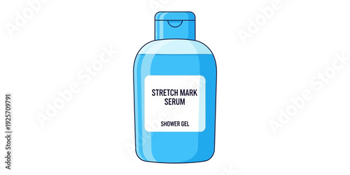 Blue spray bottle labeled as super shine hair spray