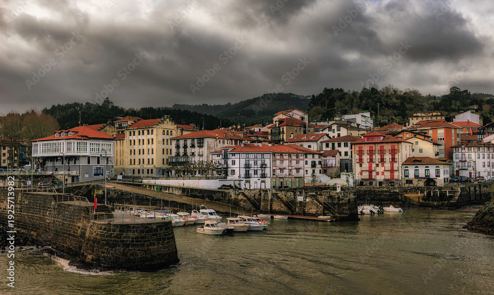Fototapeta premium Puerto de Mundaka