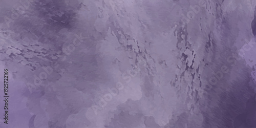 Abstract deep purple and lavender watercolor background with rich brush stroke texture.