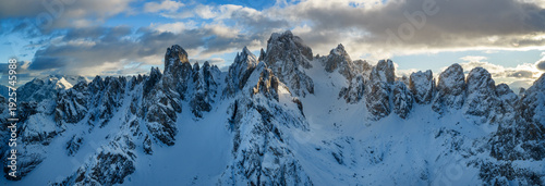Beautiful Panorama of Dolom...