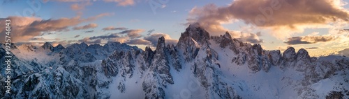 Beautiful Panorama of Dolom...