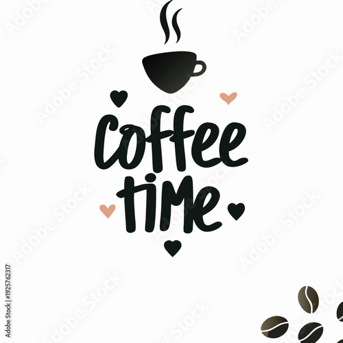 Whimsical illustration celebrating a cozy coffee break moment with heartfelt details