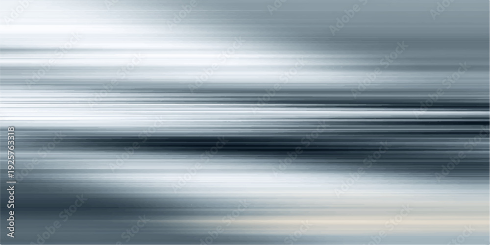 Fototapeta premium Abstract metallic blue background with horizontal light lines and textured pattern design
