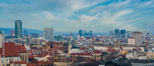 Quadro su tela Bratislava, Slovakia, shows St