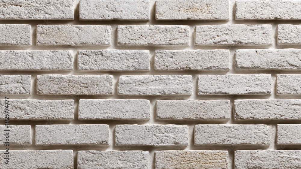 Fototapeta premium White Brick Wall Texture Background