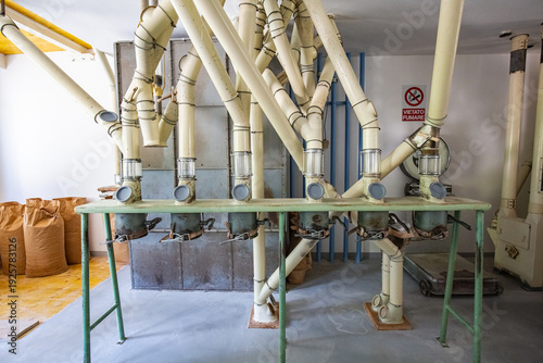 Wallpaper Mural Complex Flour Distribution and Piping System Torontodigital.ca