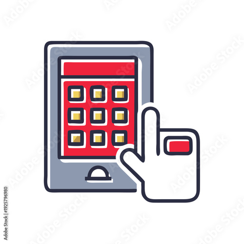 Biometric Security Tablet Interface for Authorized Access Control and Cybersecurity Data Protection