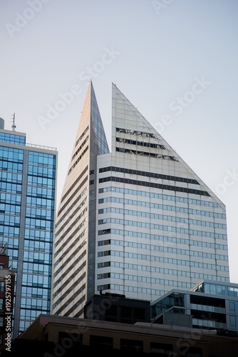 Wallpaper Mural View of Chicago Buildings at Sunrise Torontodigital.ca