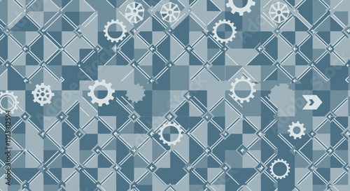 gear mechanism background, industrial tech design