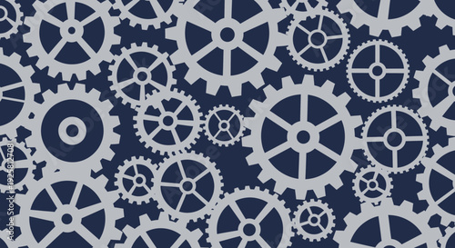gears background, cogwheel pattern