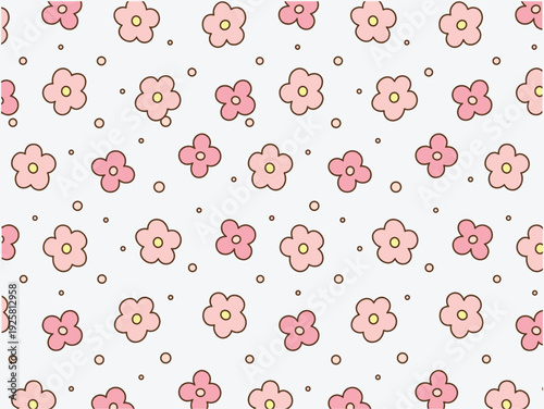 A collection of cute, smiling household electronic appliances are cheerfully arranged on a pale yellow background.