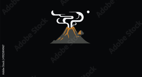 Volcano icon