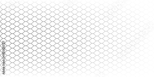 Curved net pattern. Seamless design for sportswear or equipment like soccer goals, volleyball nets, basketball hoops, hockey nets, and athletic gear