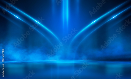 Abstract light shining line...