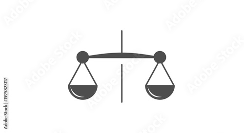 Symbol Of Justice And Balance Depicting Equality, Fairness, And Decision-Making