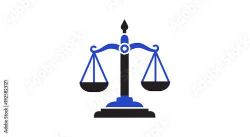 Symbol Of Justice And Balance Depicting Law, Fairness, Equality, And Court Proceedings