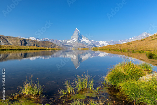 Matterhorn is one of the most iconic peaks in the Alps, rising dramatically on the border between Switzerland and Italy. Standing at 4,478 meters, this legendary pyramid-shaped mountain dominates .