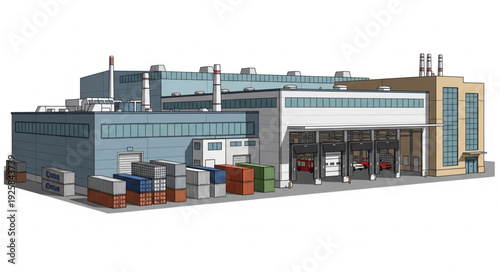 industrial plant in a box