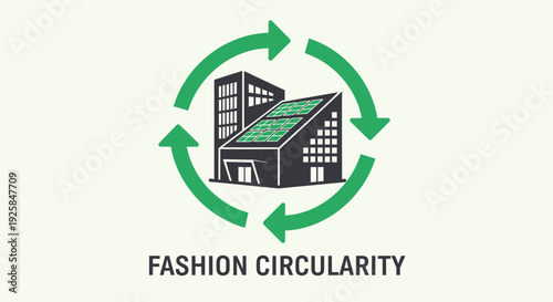 Fashion circularity icon